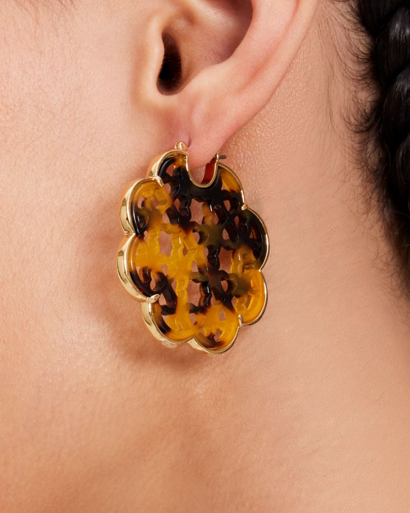 Kate Spade New York Breeze Along Stud Earrings, Womens, Blush/Gold