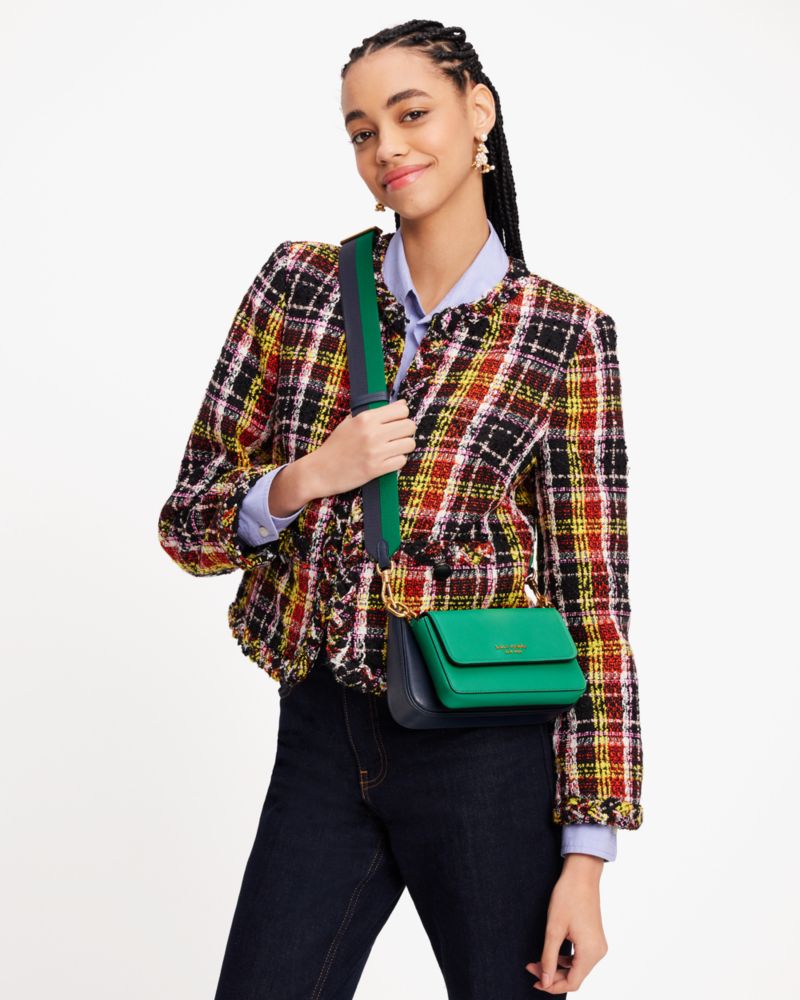 Kate Spade,Double Up Colorblocked Crossbody,