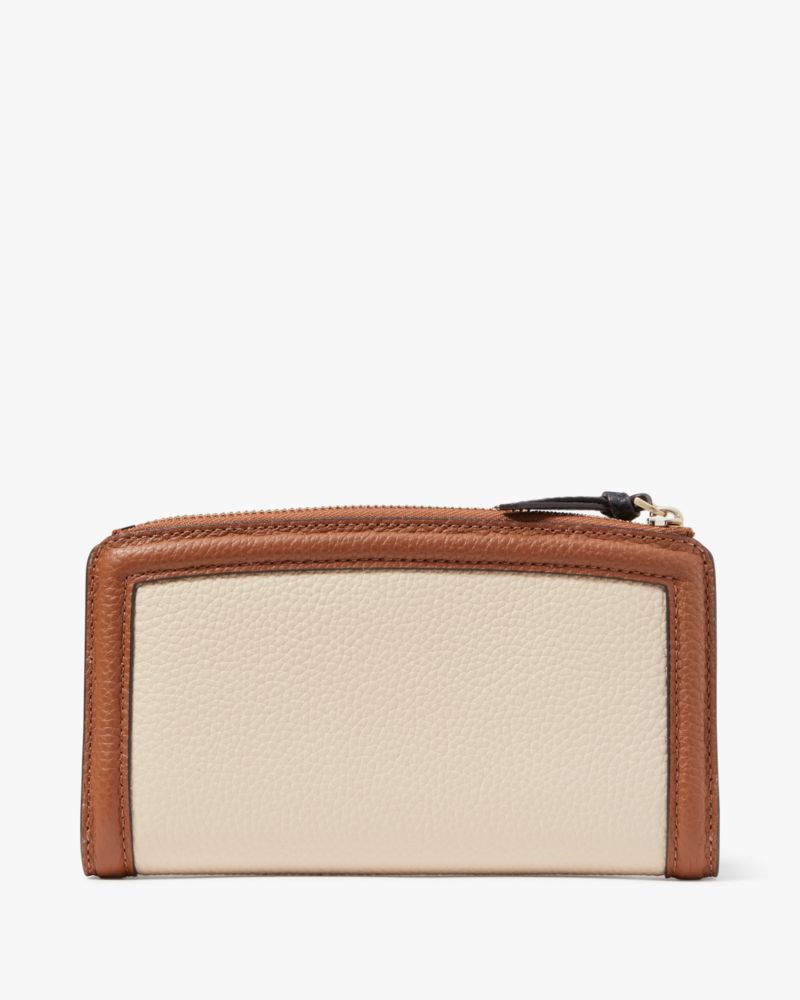 Knott Colorblocked Zip Slim Wallet