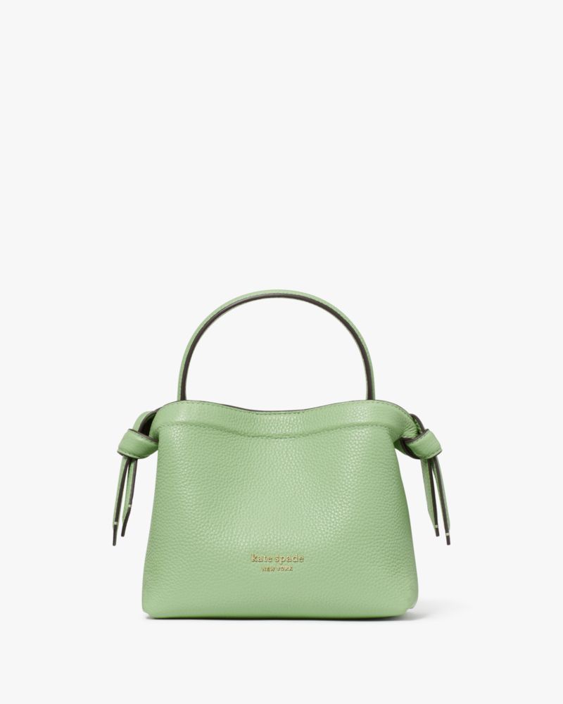 Kate Spade,Knott Mini Crossbody Tote,Beach Glass