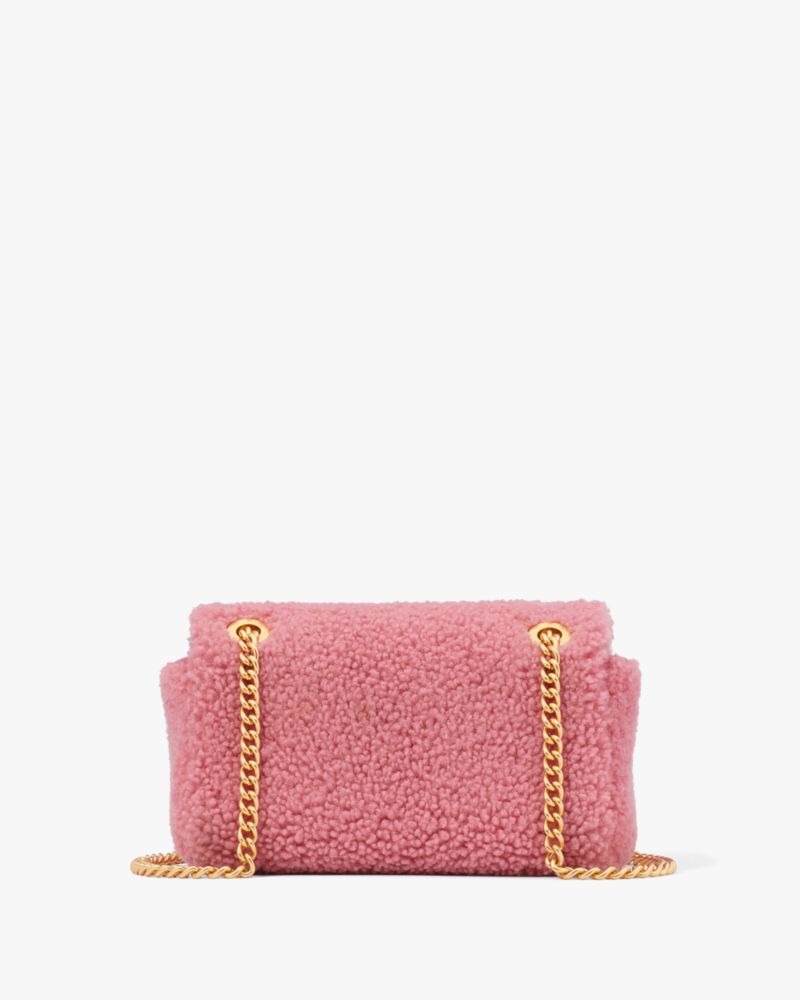 Evelyn Shearling Small Shoulder Crossbody