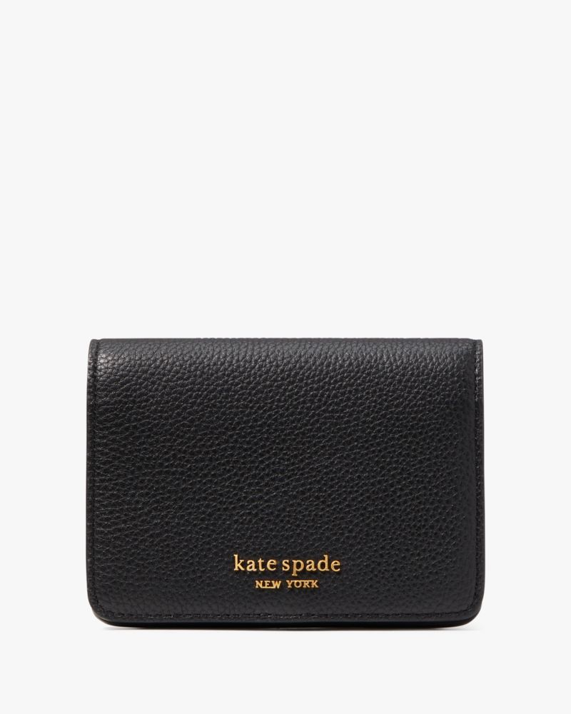 Kate Spade,Ava Bifold Card Case,Black