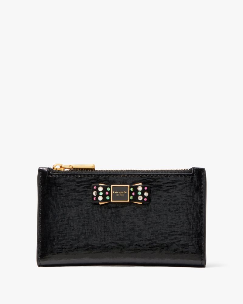 Kate Spade Morgan Bow Small Slim Bifold Wallet