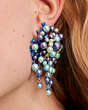 Kate Spade,Sea Siren Statement Earrings,Blue/Multi