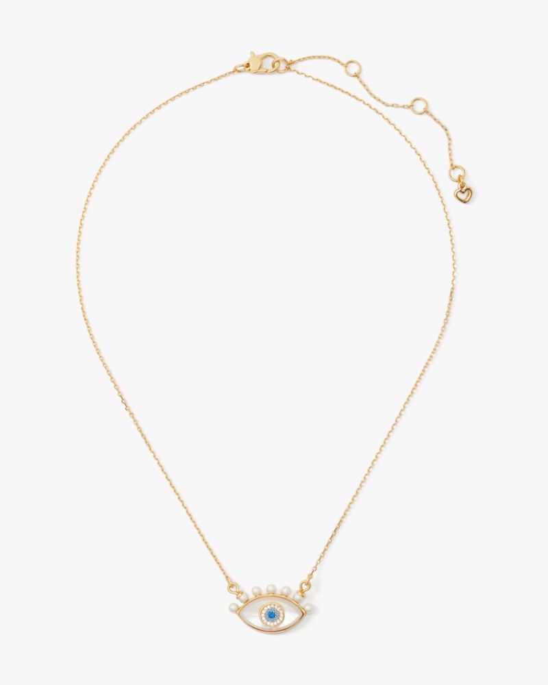 Kate Spade,Evil Eye Pendant,