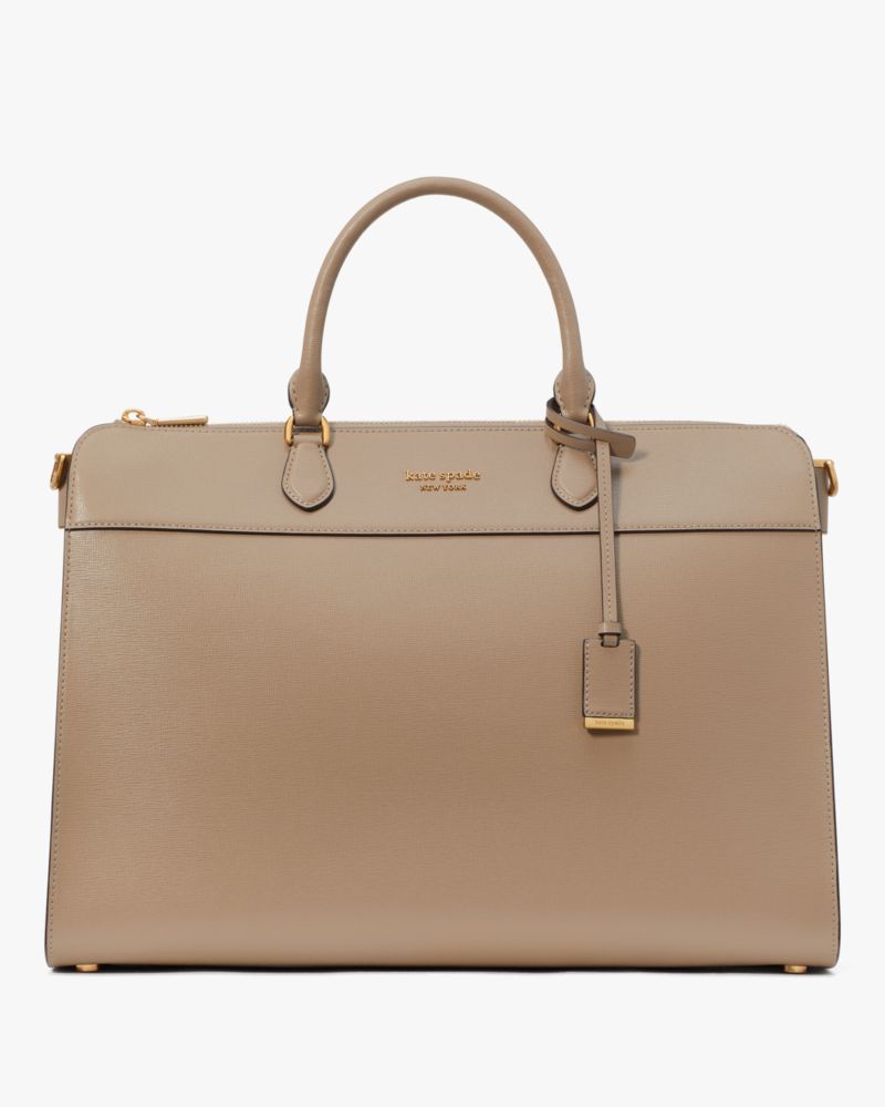 Kate Spade,Morgan Laptop Bag,Timeless Taupe