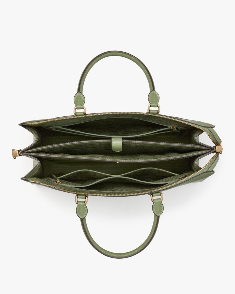 Kate Spade,Sam KSNYL Nylon Universal Laptop Bag,Olive