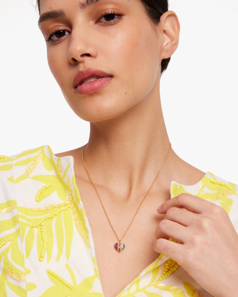 Kate spade gold hot sale pendant necklace