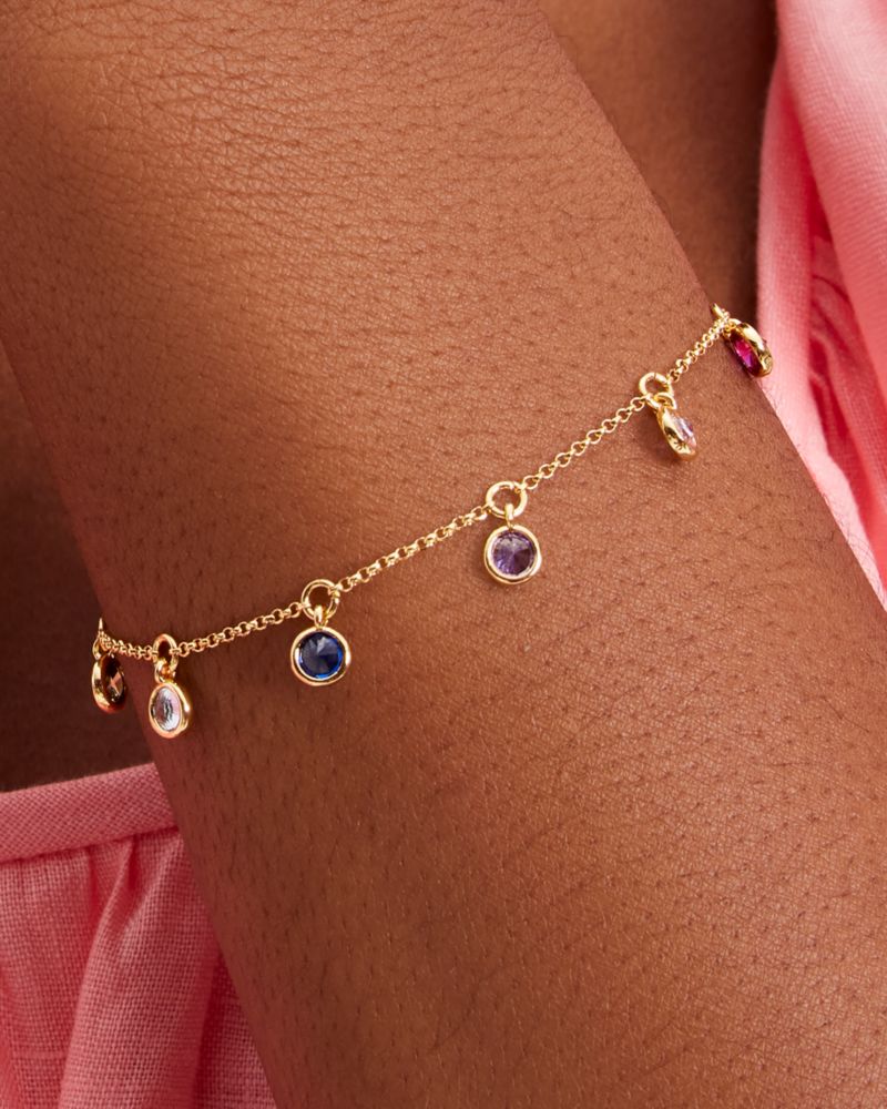 Kate Spade,On The Dot Line Bracelet,