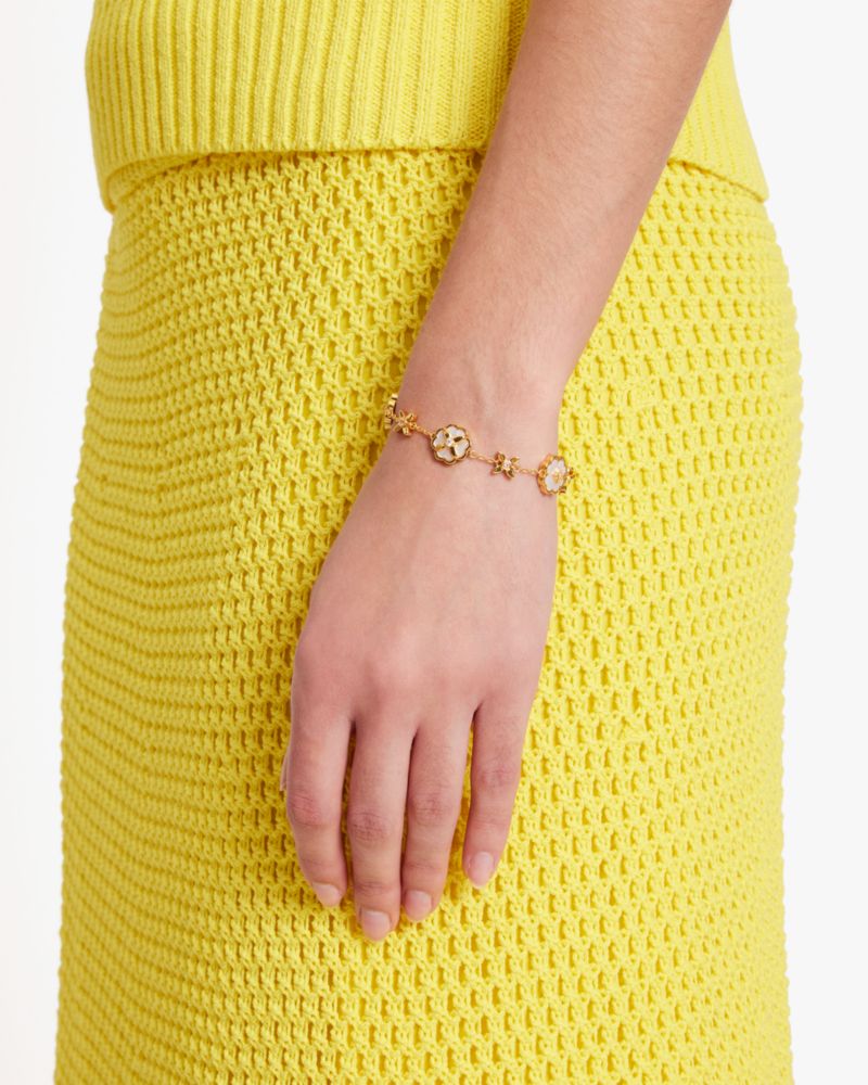 Kate Spade,Heritage Bloom Line Bracelet,