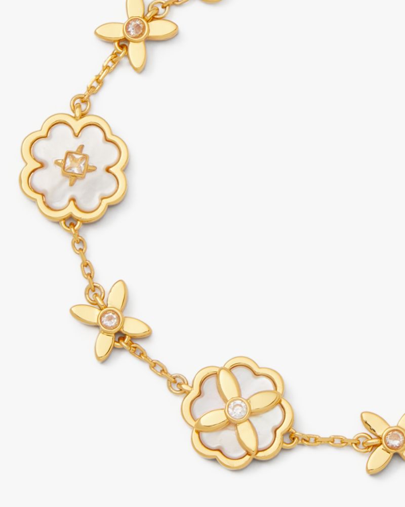 Kate Spade,Heritage Bloom Line Bracelet,
