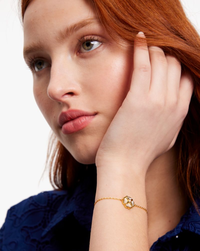 Kate Spade,Heritage Bloom Bracelet,