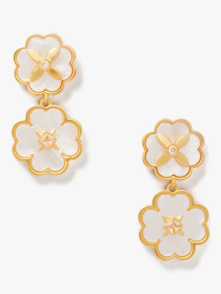 Kate Spade Heritage Bloom Drop Earrings