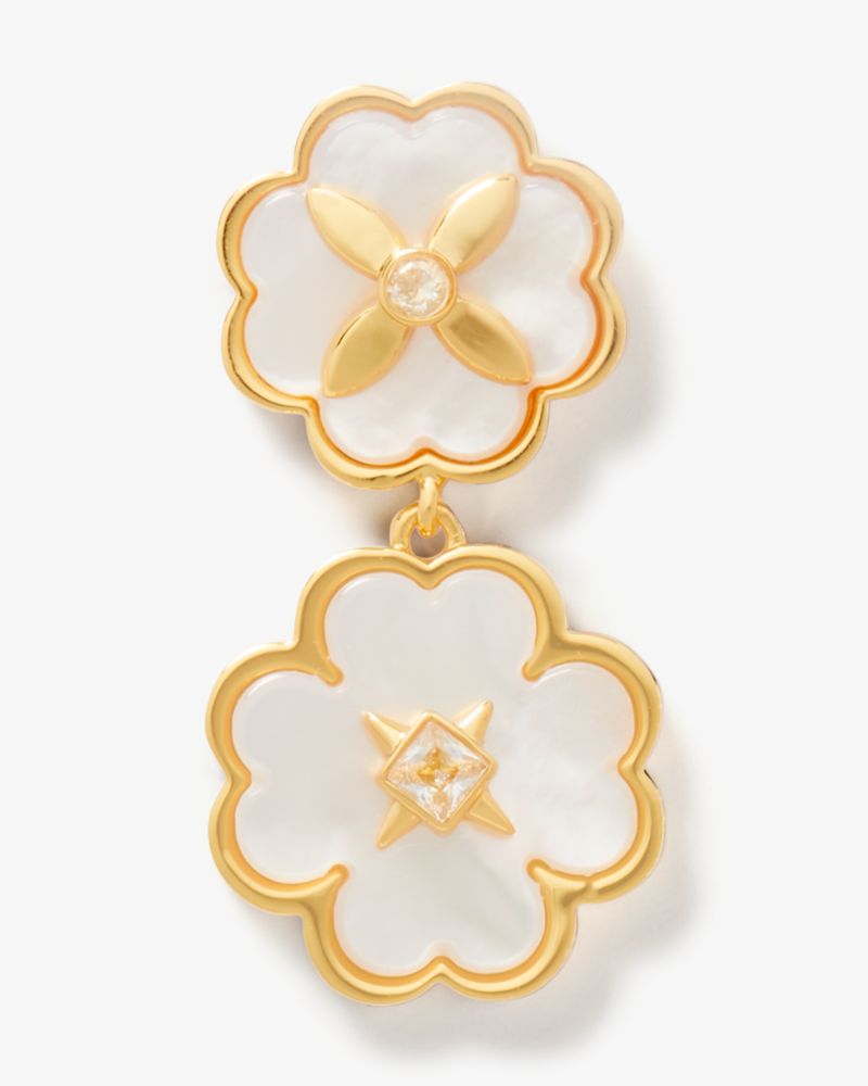 Heritage Bloom Drop Earrings