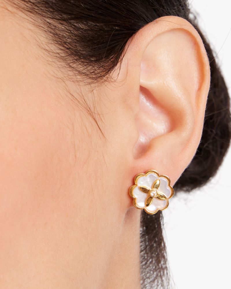 Kate Spade,Heritage Bloom Studs,