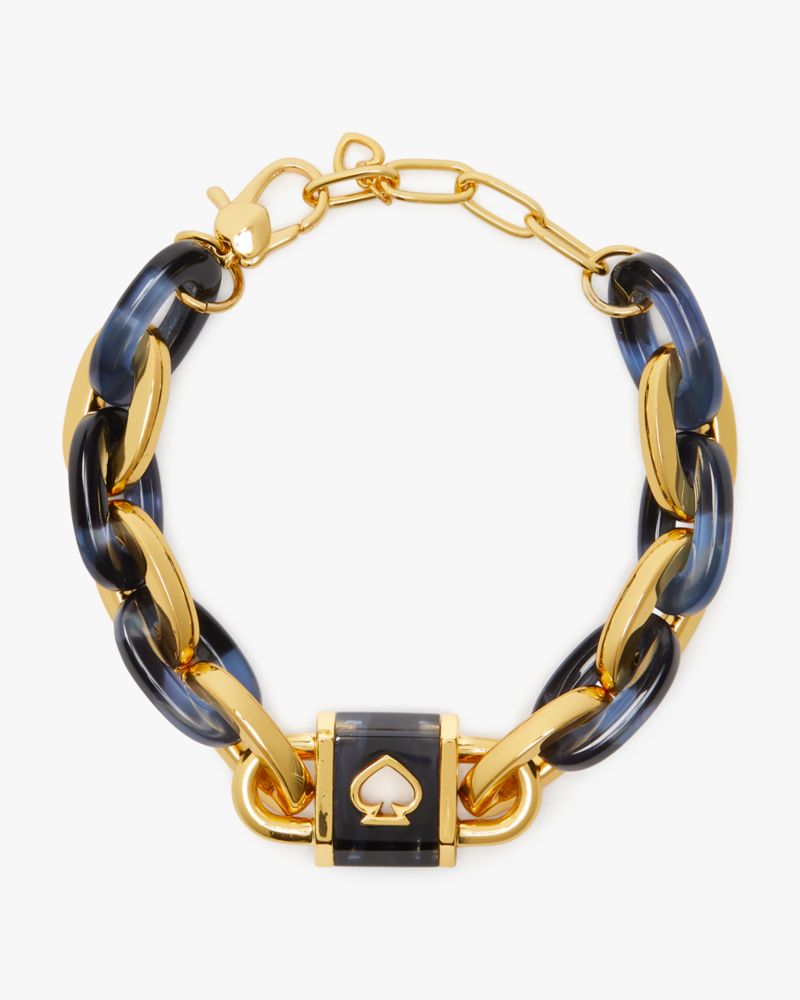 Louis Vuitton Chain Bracelet Engraved Monogram Colors Black/Gold/Multicolor  in Metal with Black/Gold/Multicolor - US