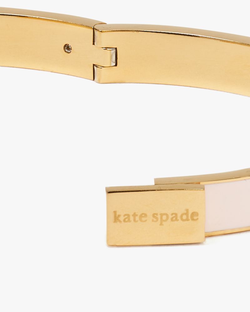 Stop And Smell The Roses Thin Idiom Bangle | Kate Spade New York