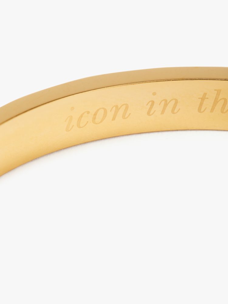 Kate Spade,アイコン イン ザ メイキング シン イディオム バングル,ブレスレット,