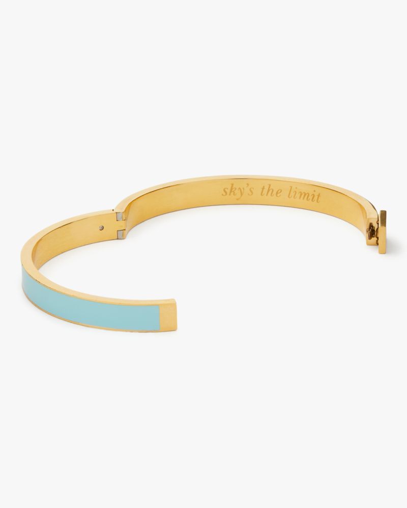 Kate Spade,Sky Is The Limit Thin Idiom Bangle,
