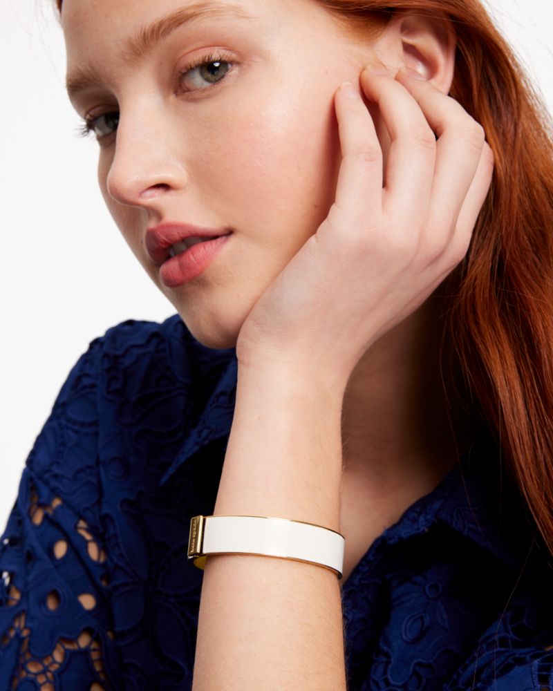 Kate Spade,Floating On A Cloud Idiom Bangle,