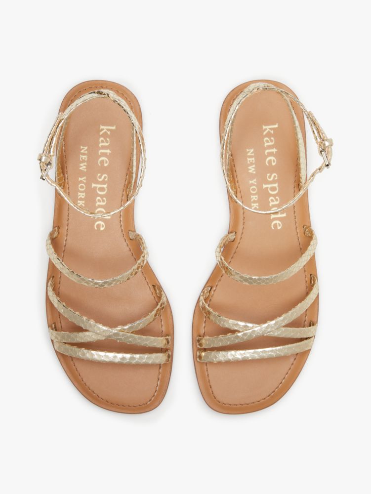 Kate Spade,Cove Sandals,Casual,Pale Gold