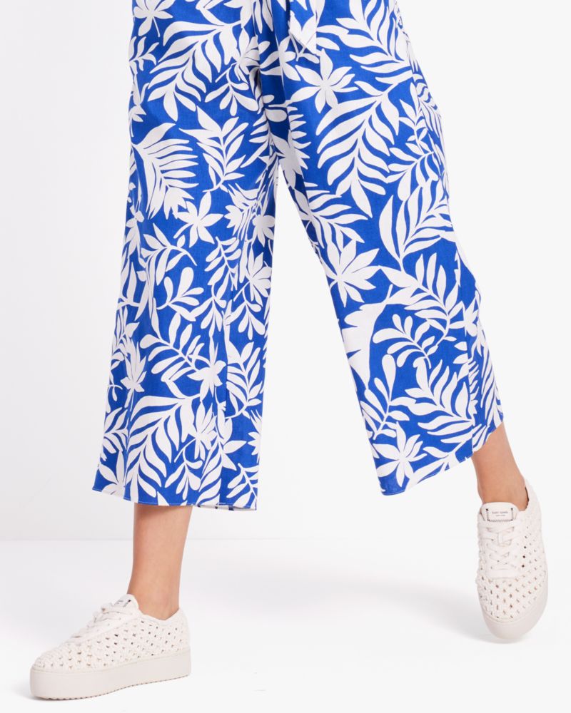 Kate Spade,Serve Crochet Sneakers,Cream