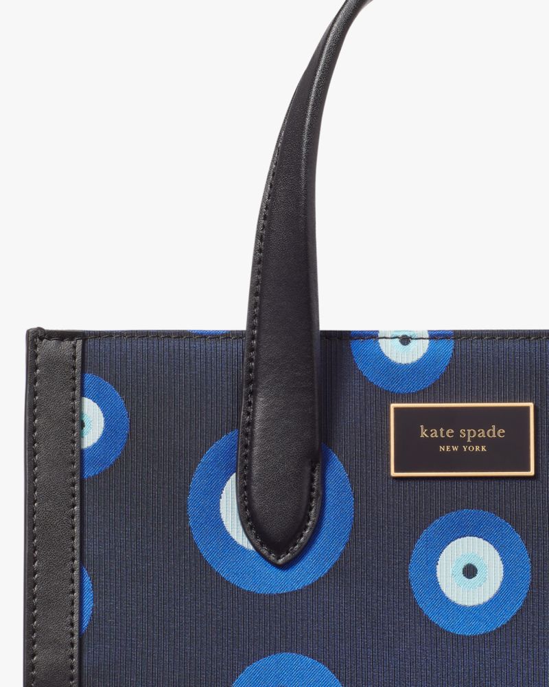 Kate Spade,Manhattan Evil Eye Jacquard Small Tote,