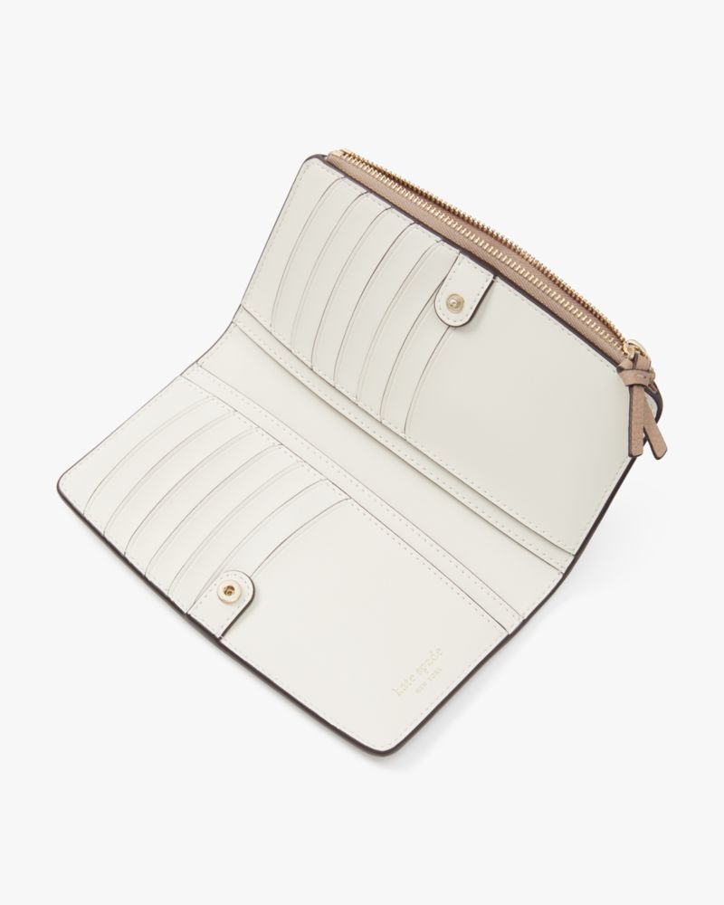 Kate Spade,ノット ジップ スリム ウォレット,ミニ財布,