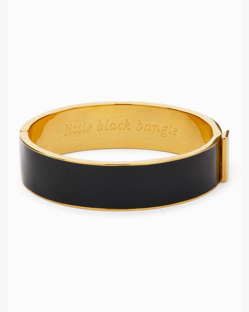 Kate spade black on sale and gold bracelet