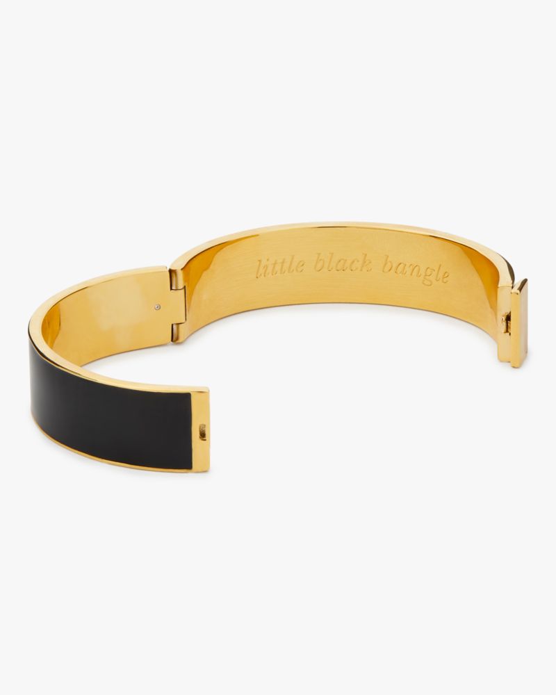 Little Black Idiom Bangle