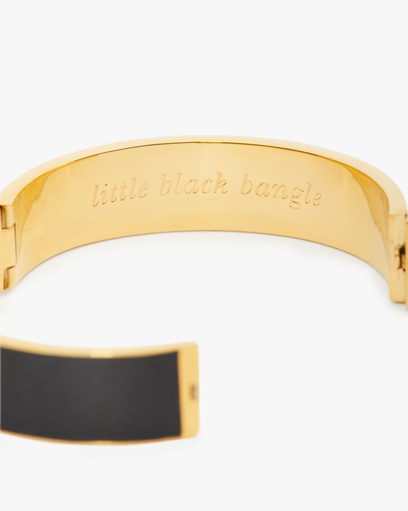 Little Black Idiom Bangle