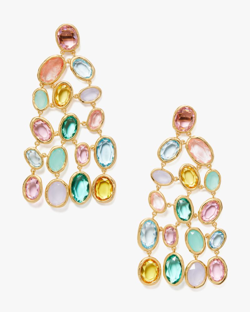 Kate Spade,High Shine Chandelier Earrings,