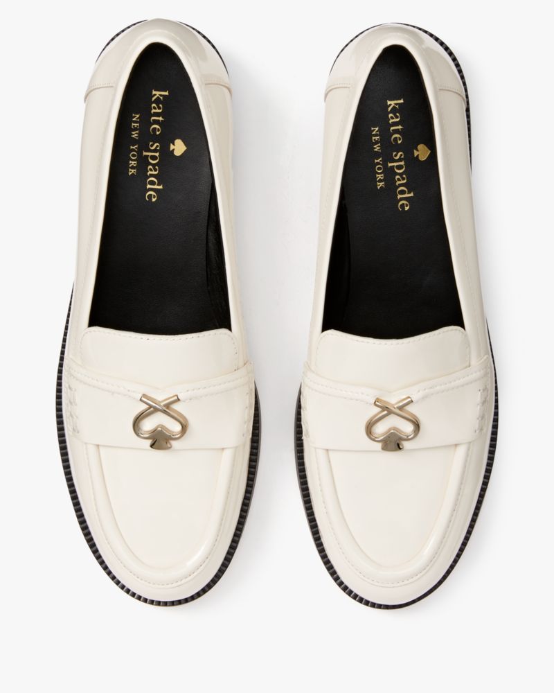 Kate Spade,Kait Metal Spade Loafer,