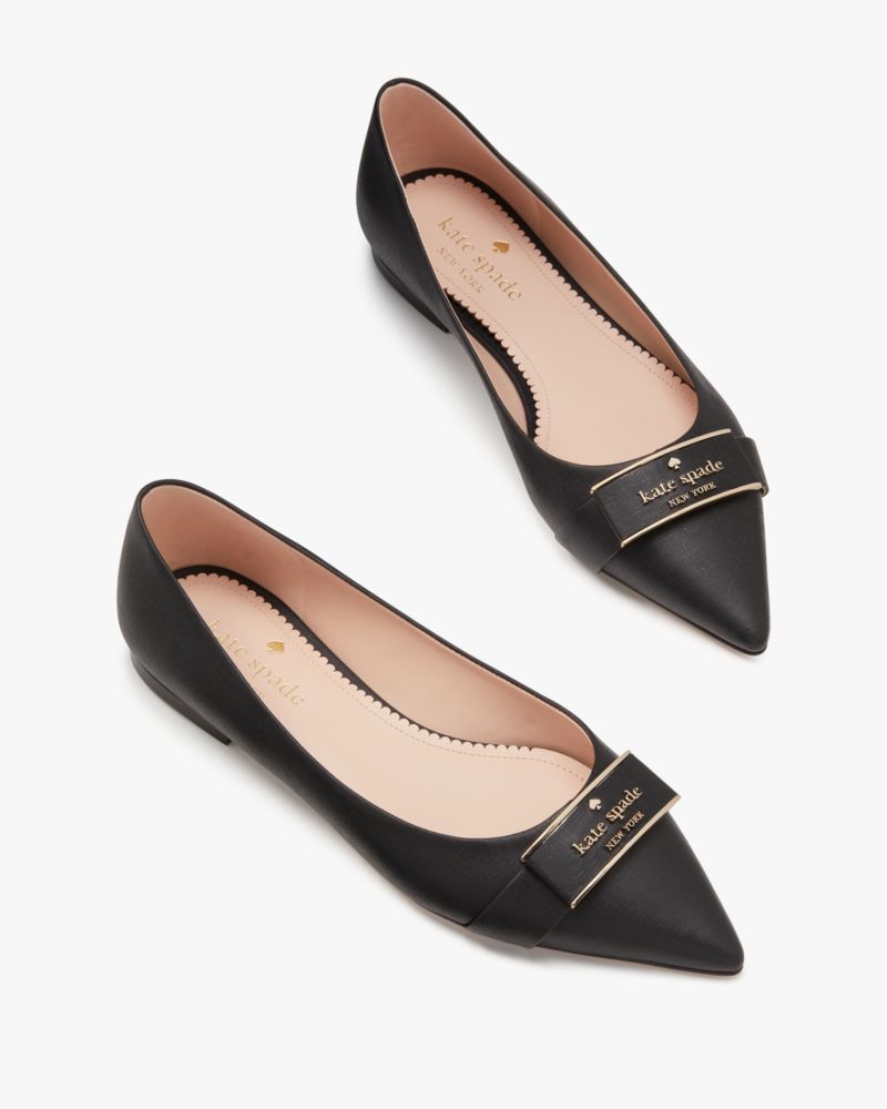 Kate spade patent leather flats on sale