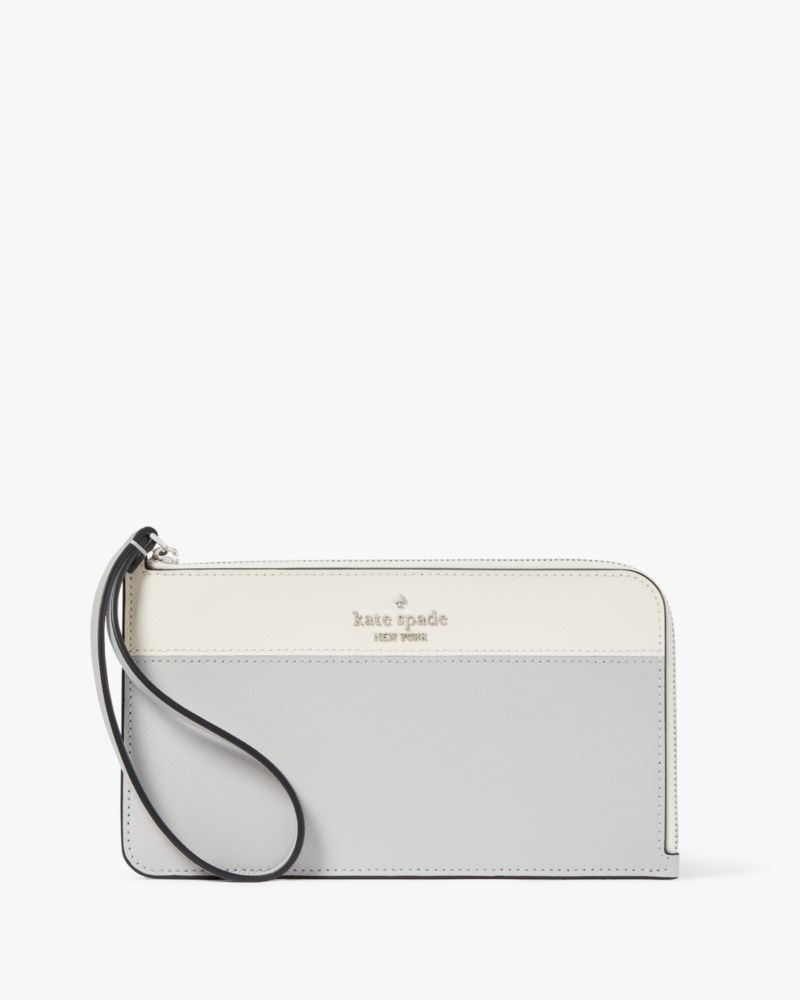 Kate Spade red cross hatch double zip wallet wristlet-NEW – A Second Look 2