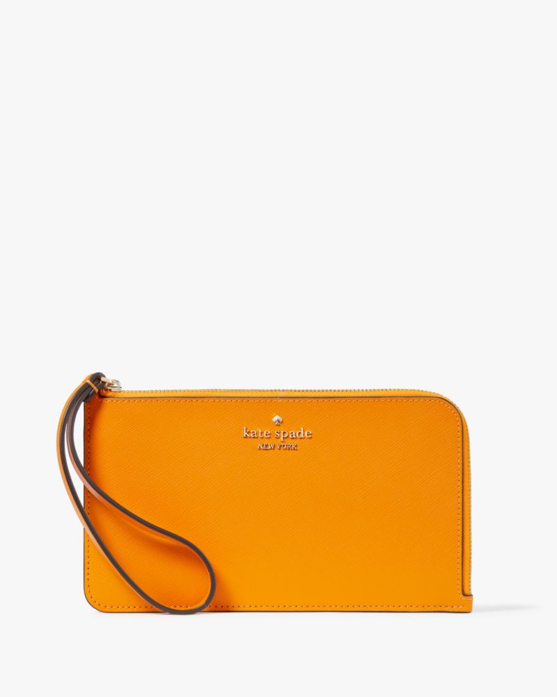 Kate Spade,ルーシー ミディアム L-ジップ リスレット,財布小物,ターメリックルート