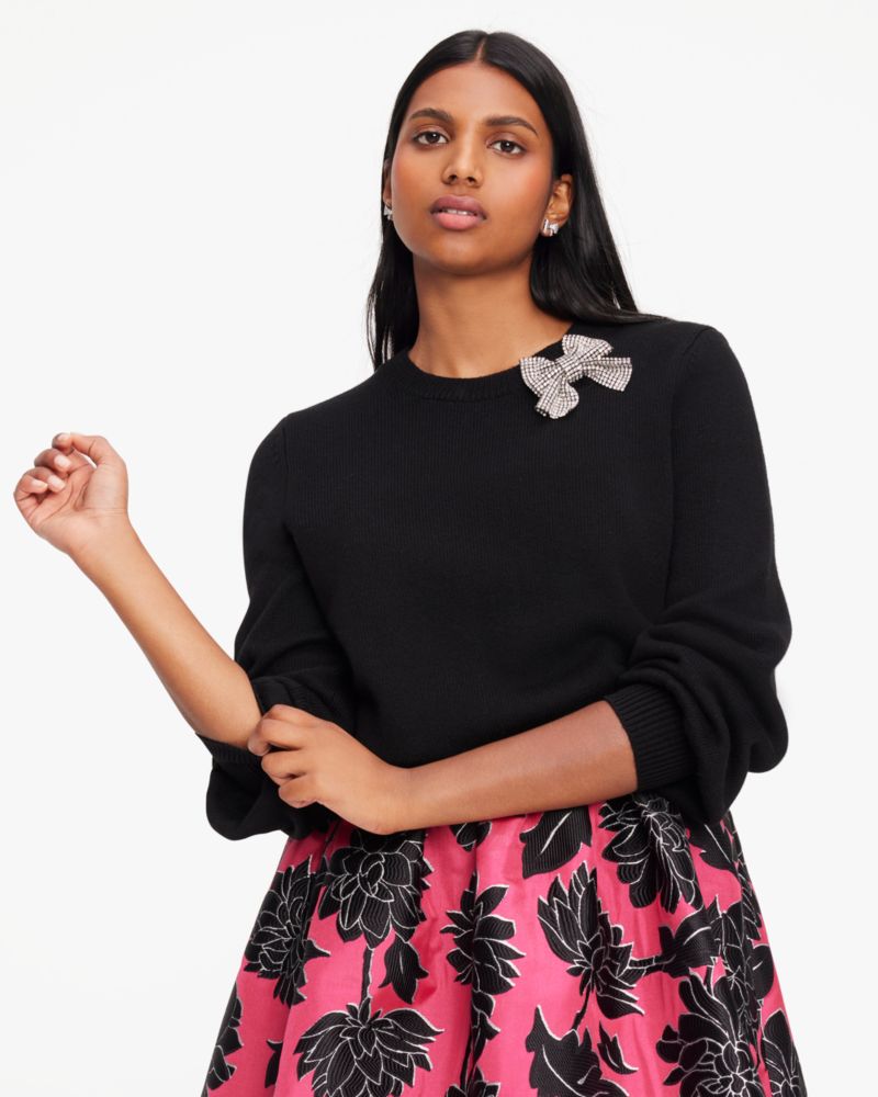 Kate spade bow clearance sweater