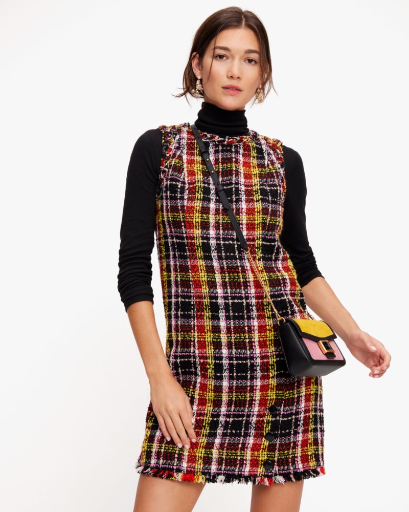 Kate spade clearance scallop tweed dress