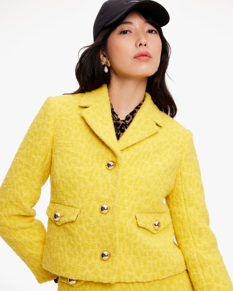 Kate spade outlet yellow coat