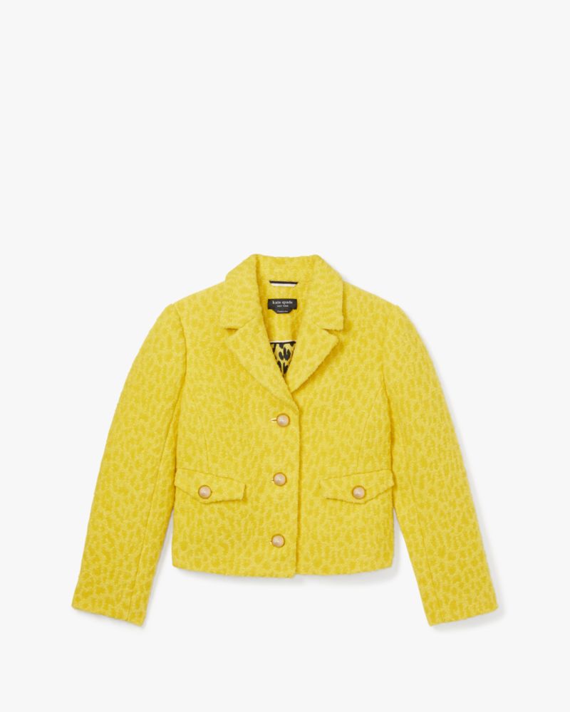 Kate spade store yellow coat