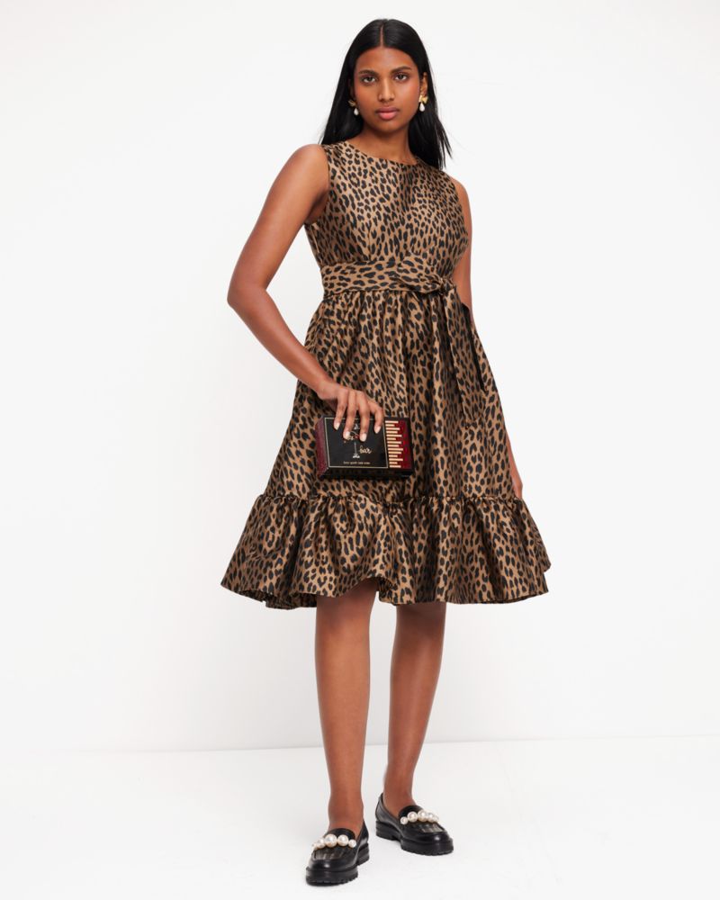 Kate spade shop leopard print dress