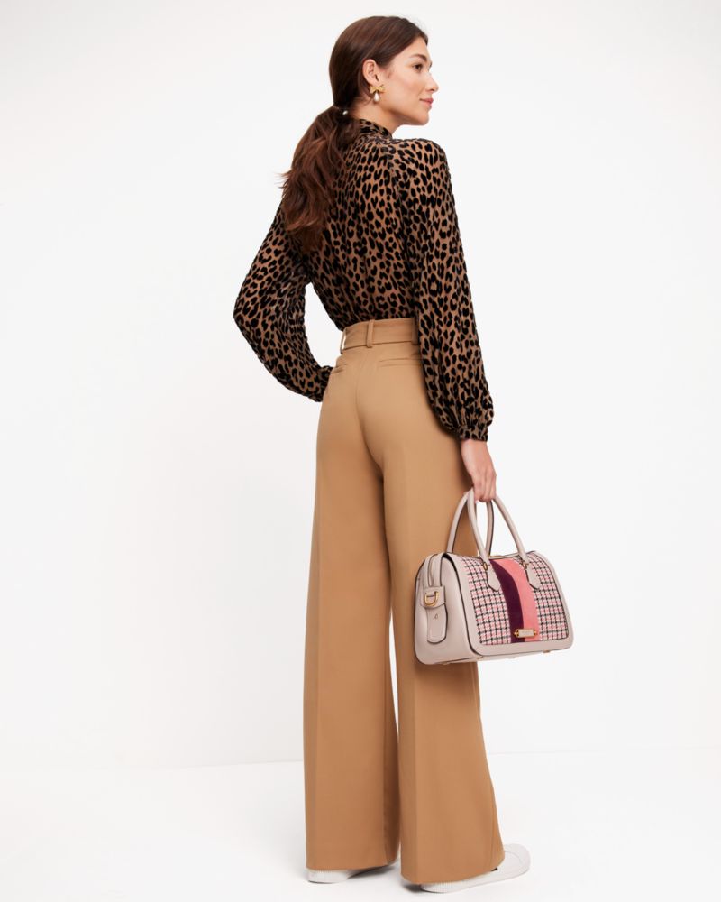 Wide Leg Wool Pants