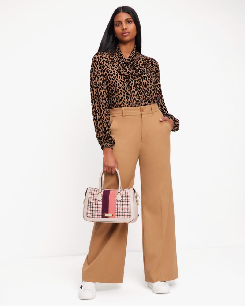 Wide Leg Wool Pants