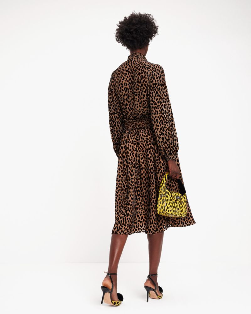 Kate Spade,Modern Leopard Skirt,