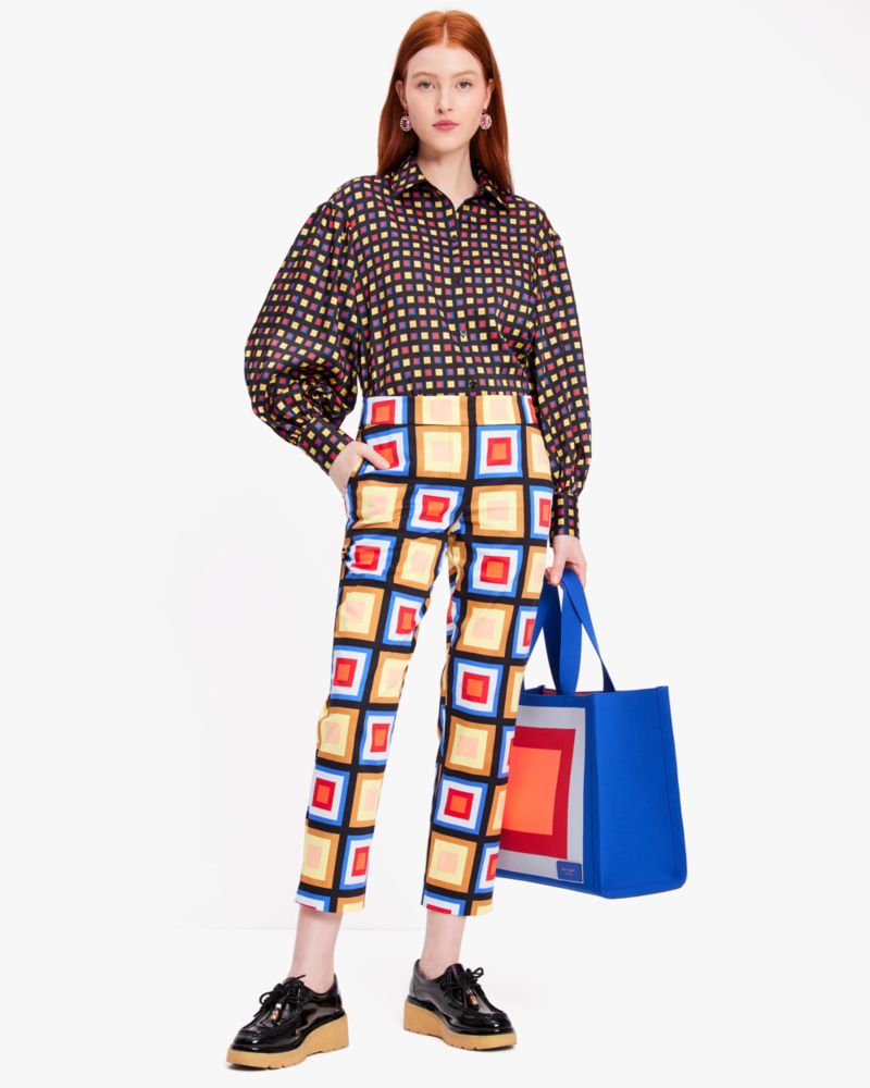 Kate Spade,ミニ ブロックス オブ カラー アンディー シャツ,ウェア,マルチ