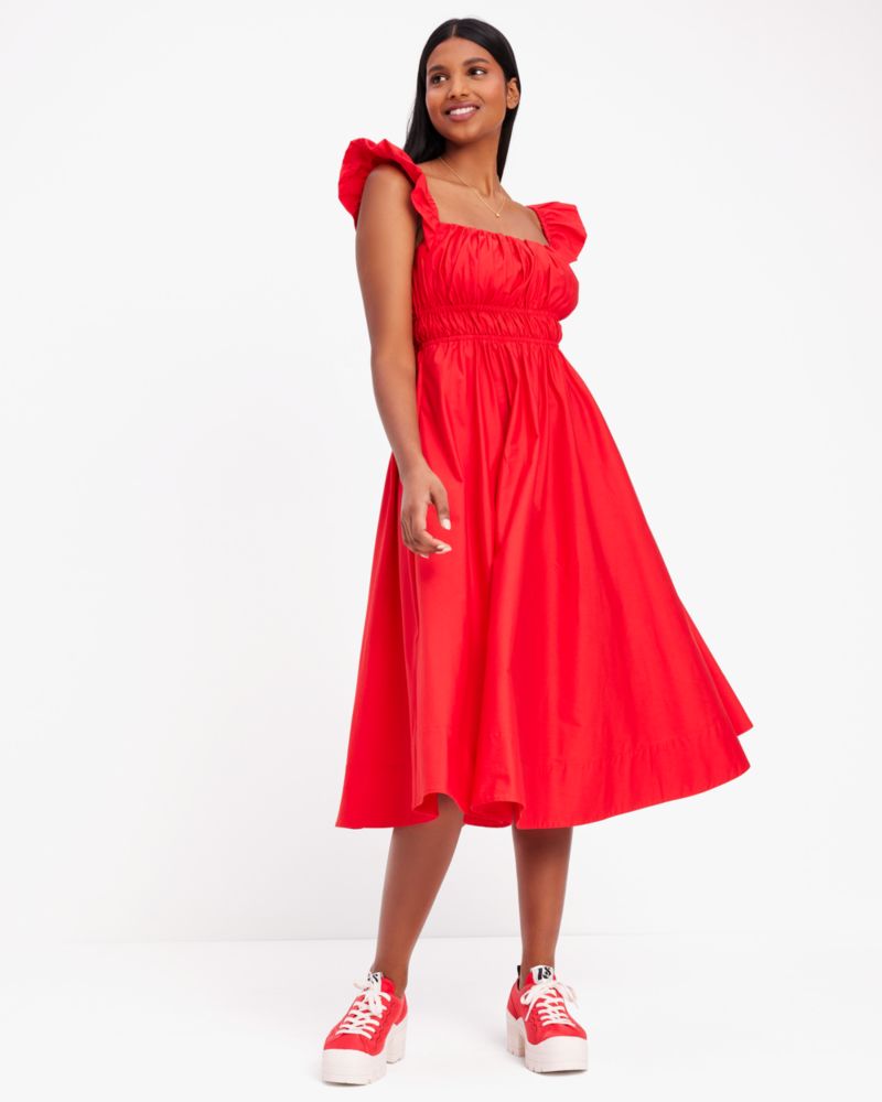 Kate spade red hot sale dress