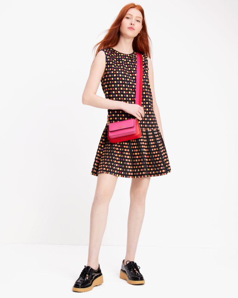 Kate Spade,ミニ ブロックス オブ カラー オール デイ ドレス,