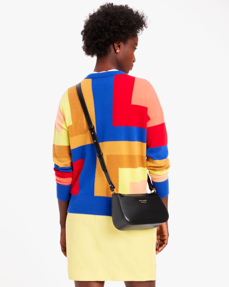 Kate Spade,Blocks Of Color Cashmere Sweater,