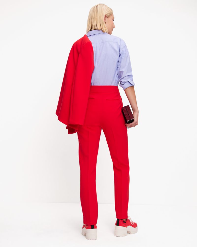 Tech Twill Bow Pant  Kate Spade New York