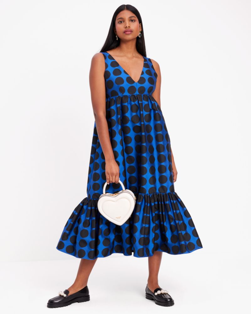 Kate spade bakery shop dot midi dress